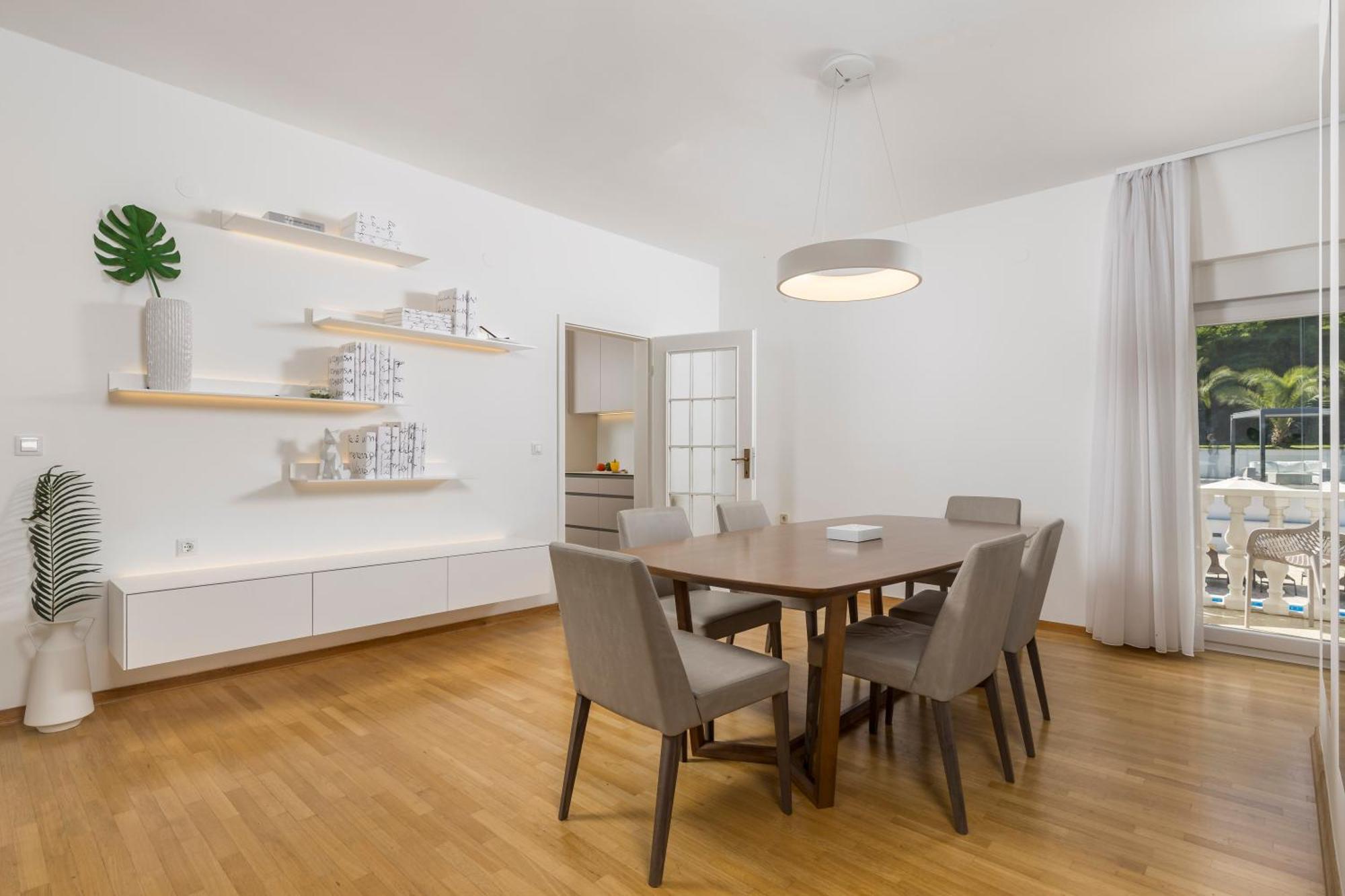 Villa Garden Apartment With Pool Opatija Ngoại thất bức ảnh