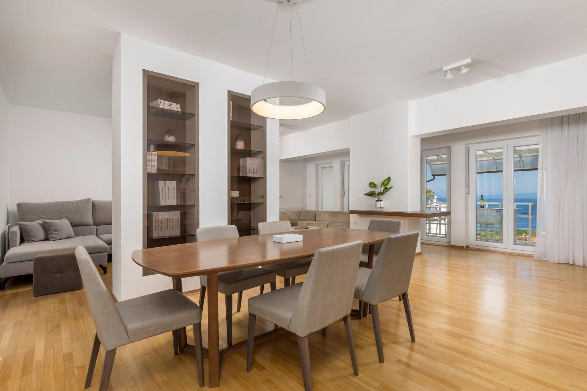 Villa Garden Apartment With Pool Opatija Ngoại thất bức ảnh