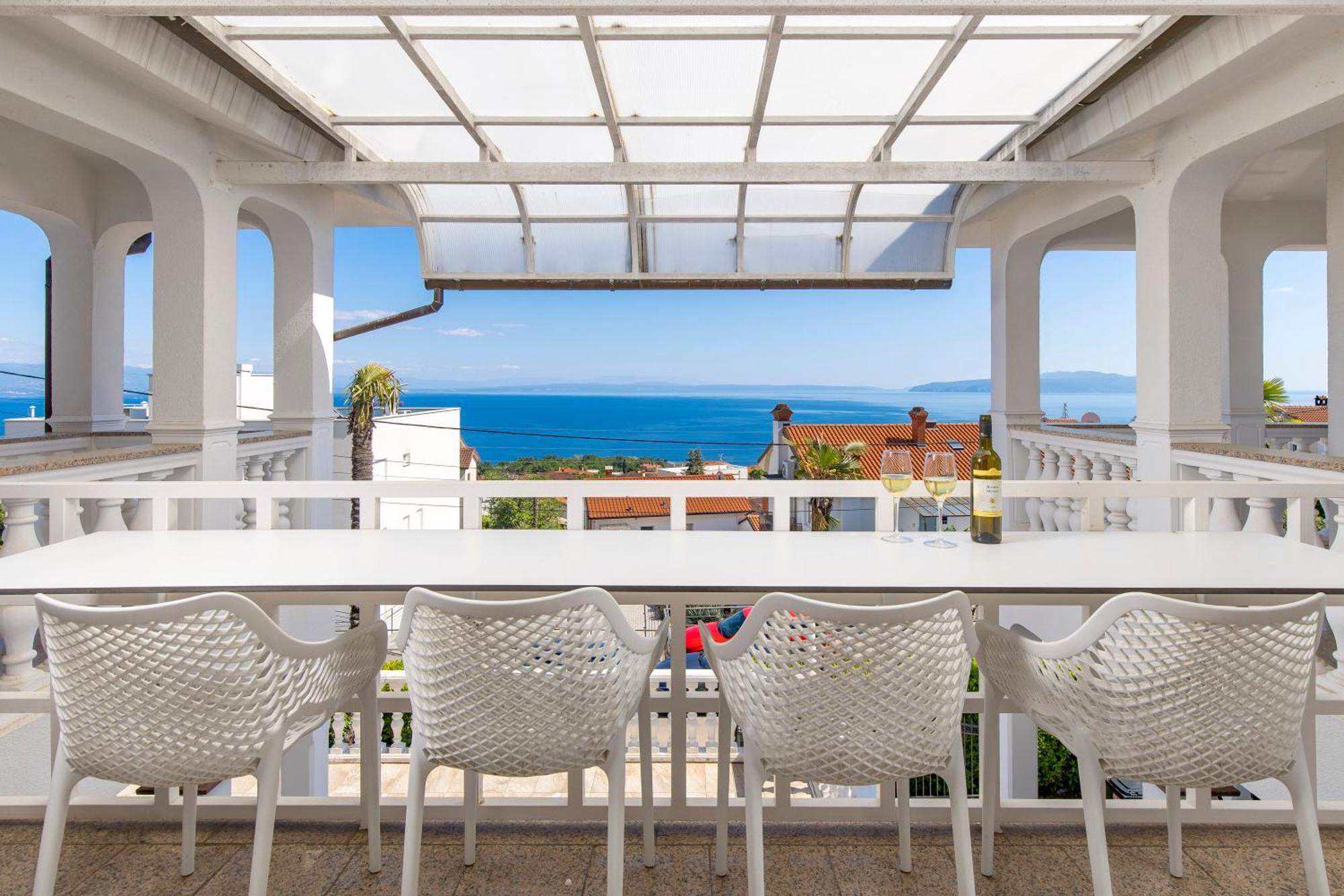 Villa Garden Apartment With Pool Opatija Ngoại thất bức ảnh